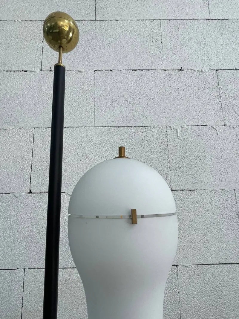 Pamono Floor Lamp attributed to Angel Lelii, 1960s> Floor Lamps