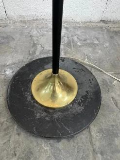 Pamono Floor Lamp attributed to Angel Lelii, 1960s><noscript><img width=