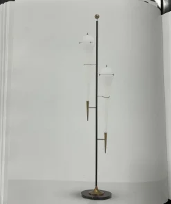 Pamono Floor Lamp attributed to Angel Lelii, 1960s><noscript><img width=