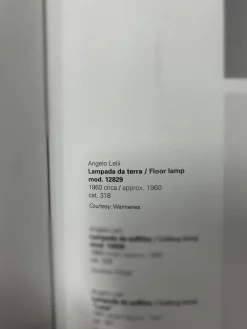 Pamono Floor Lamp attributed to Angel Lelii, 1960s><noscript><img width=