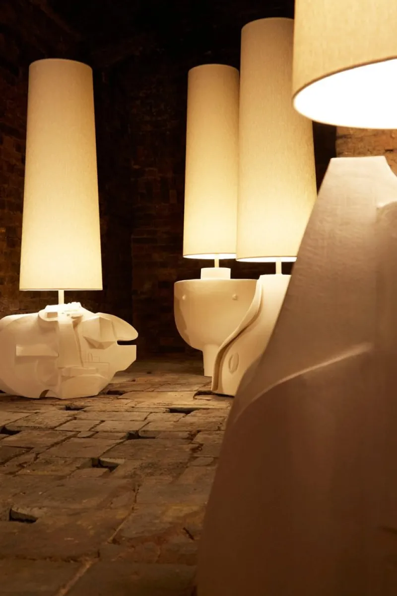 New Pamono Floor Lamp by Olivia Cognet