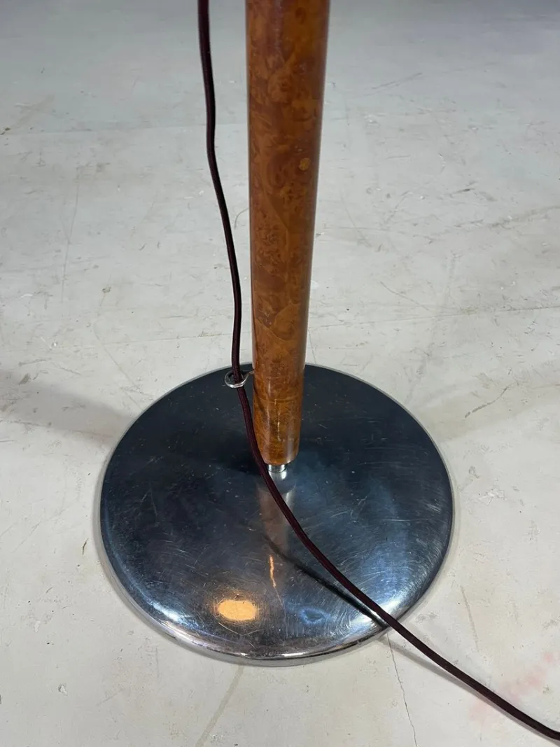 Best Pamono Floor Lamp from Jindřich Halabala, Czechoslovakia, 1930s