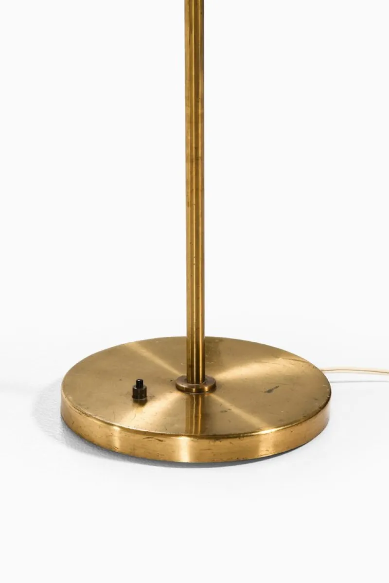 Pamono Floor Lamp in Brass attributed to Frits Schlegel and Vilhelm Lauritzen, 1940s> Floor Lamps