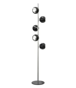 Pamono Floor Lamp in Brass with Gold Details><noscript><img width=