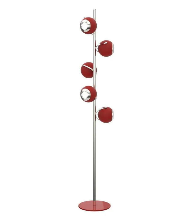 Pamono Floor Lamp in Brass with Gold Details> Floor Lamps