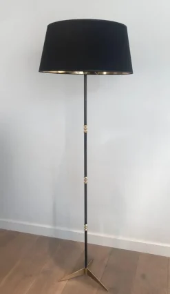 Best Pamono Floor Lamp in Brushed Metal and Brass