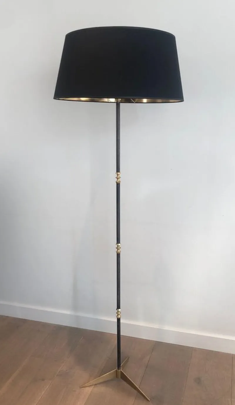 Best Pamono Floor Lamp in Brushed Metal and Brass