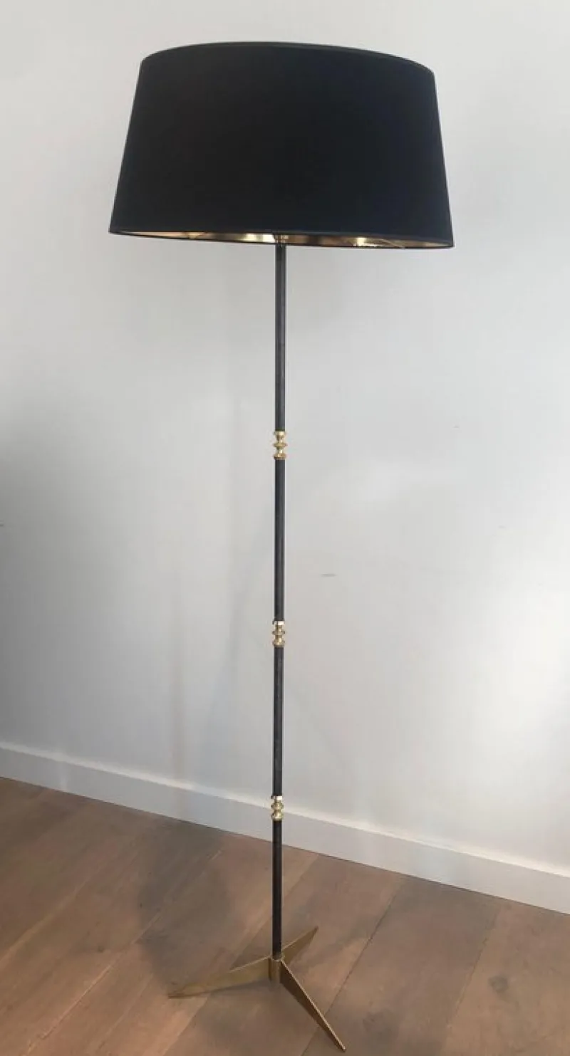 Best Pamono Floor Lamp in Brushed Metal and Brass