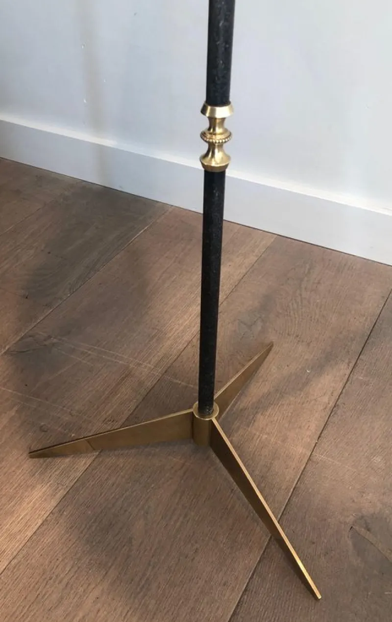 Best Pamono Floor Lamp in Brushed Metal and Brass