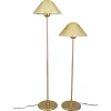 Pamono Floor Lamps in Brass Finish from VeArt,1980s, Set of 2