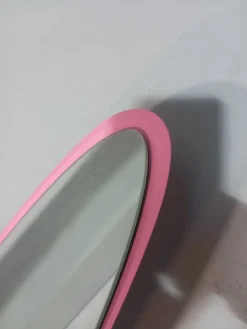 Pamono Floor Mirror Model Unghia Nail Lipstick in Rose Barbie><noscript><img width=