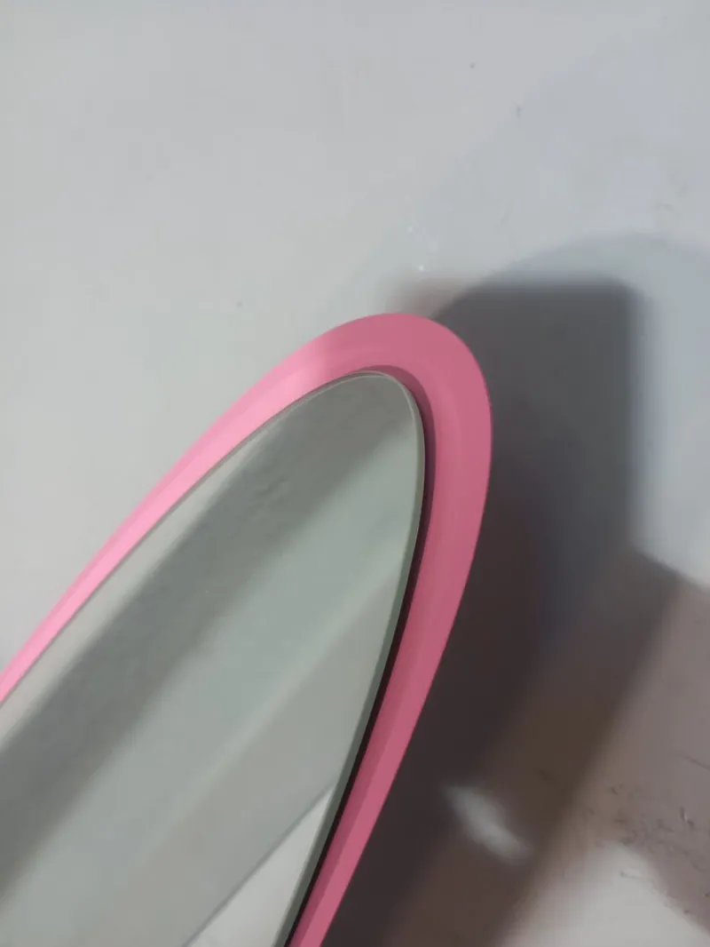 Pamono Floor Mirror Model Unghia Nail Lipstick in Rose Barbie> Mirrors