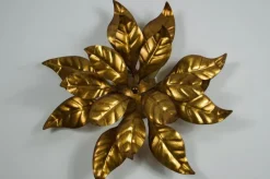 Pamono Florentine Flower Shape Wall Lamp by Hans Kögl, 1960s><noscript><img width=
