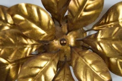 Pamono Florentine Flower Shape Wall Lamp by Hans Kögl, 1960s><noscript><img width=