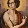 Online Pamono Florentine School Artist, St. John the Baptist, 1500-1600, Oil on Canvas