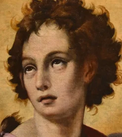 Online Pamono Florentine School Artist, St. John the Baptist, 1500-1600, Oil on Canvas