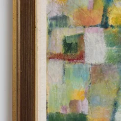 Hot Pamono Florentine School Artist, Abstraction in Colour, 1980s-1990s, Acrylic on Canvas, Framed