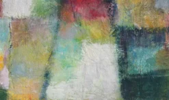 Hot Pamono Florentine School Artist, Abstraction in Colour, 1980s-1990s, Acrylic on Canvas, Framed
