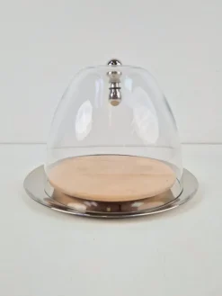Discount Pamono Flow Glass Dome by Gijs Bakker for Royal VKB RVS, 2000
