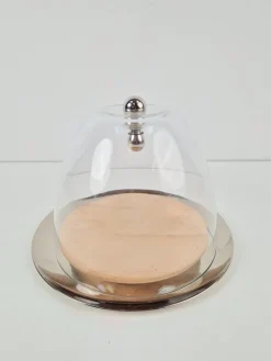 Discount Pamono Flow Glass Dome by Gijs Bakker for Royal VKB RVS, 2000
