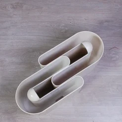 Online Pamono Flower Magazine Rack from Rodolfo Bonetto, Set of 2