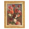 Hot Pamono Flower Painting by Capon Georges Louis Emile, 1930s