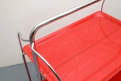 Pamono Foldable Serving Cart from Dinett, 1970s><noscript><img width=
