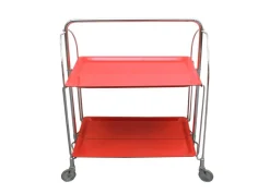 Pamono Foldable Serving Cart from Dinett, 1970s><noscript><img width=