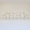 Pamono Folding Chairs by Fratelli Reguitti, 1960s, Set of 4> Garden Seating
