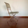 Best Pamono Folding Garden Chair by Francillon Et Cie s.a. Lausanne, 1890s
