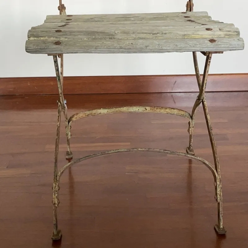 Best Pamono Folding Garden Chair by Francillon Et Cie s.a. Lausanne, 1890s