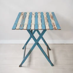 Pamono Folding Garden Table from Fratelli Reguitti, 1960s> Garden Tables