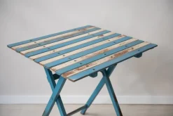 Pamono Folding Garden Table from Fratelli Reguitti, 1960s><noscript><img width=