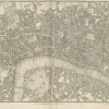 Pamono Folding Plan of London, 1804, Paper> Wall Decor