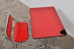Pamono Folding School Desk by Giocattoli Giacomelli, 1970s