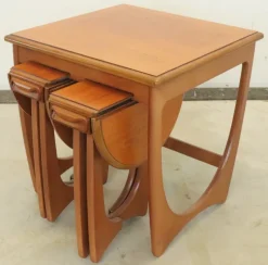 New Pamono Folding Tables from G-Plan, 1970s, Set of 3