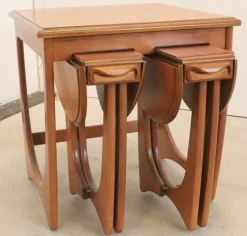 New Pamono Folding Tables from G-Plan, 1970s, Set of 3