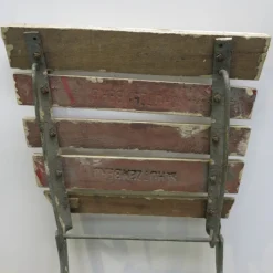 Pamono Folding Wooden Garden Chair, 1940s><noscript><img width=