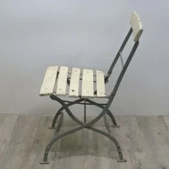 Pamono Folding Wooden Garden Chair, 1940s><noscript><img width=