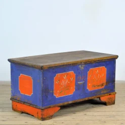 Pamono Folk Art Wedding Chest, 1901><noscript><img width=