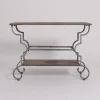 Pamono Forged Iron Console Table, 1940s> Console Tables