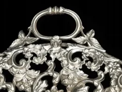 Pamono Former Austro-Hungarian Empire Bowl on Stand, 1880s><noscript><img width=