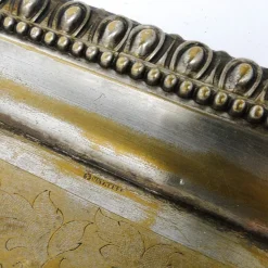Best Pamono Former Austro-Hungarian Empier Guilloshed Tray from Herrmann, 1890s