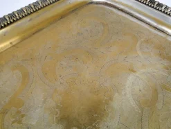 Best Pamono Former Austro-Hungarian Empier Guilloshed Tray from Herrmann, 1890s
