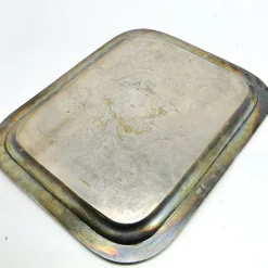 Best Pamono Former Austro-Hungarian Empier Guilloshed Tray from Herrmann, 1890s