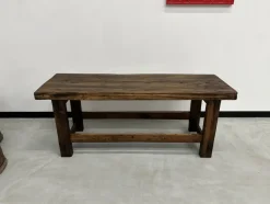 Pamono Former French Workbench in Oak, 1950s> Worktables & Workbenches