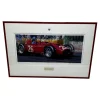 Discount Pamono Formula One Racing 1955 Monaco Grand Prix with Alberto Ascari's Red Lancia D50, Acrylic Painting