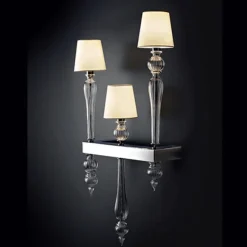 Pamono Fosfato Fossov06 Wall Lamp by Mazzega 1946><noscript><img width=