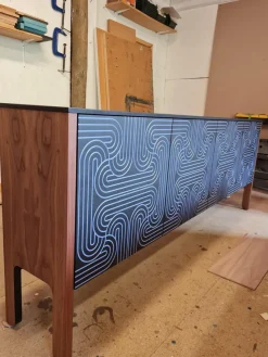 Pamono Four Door Loop Sideboard by Nell Beale><noscript><img width=