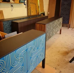 Pamono Four Door Loop Sideboard by Nell Beale><noscript><img width=